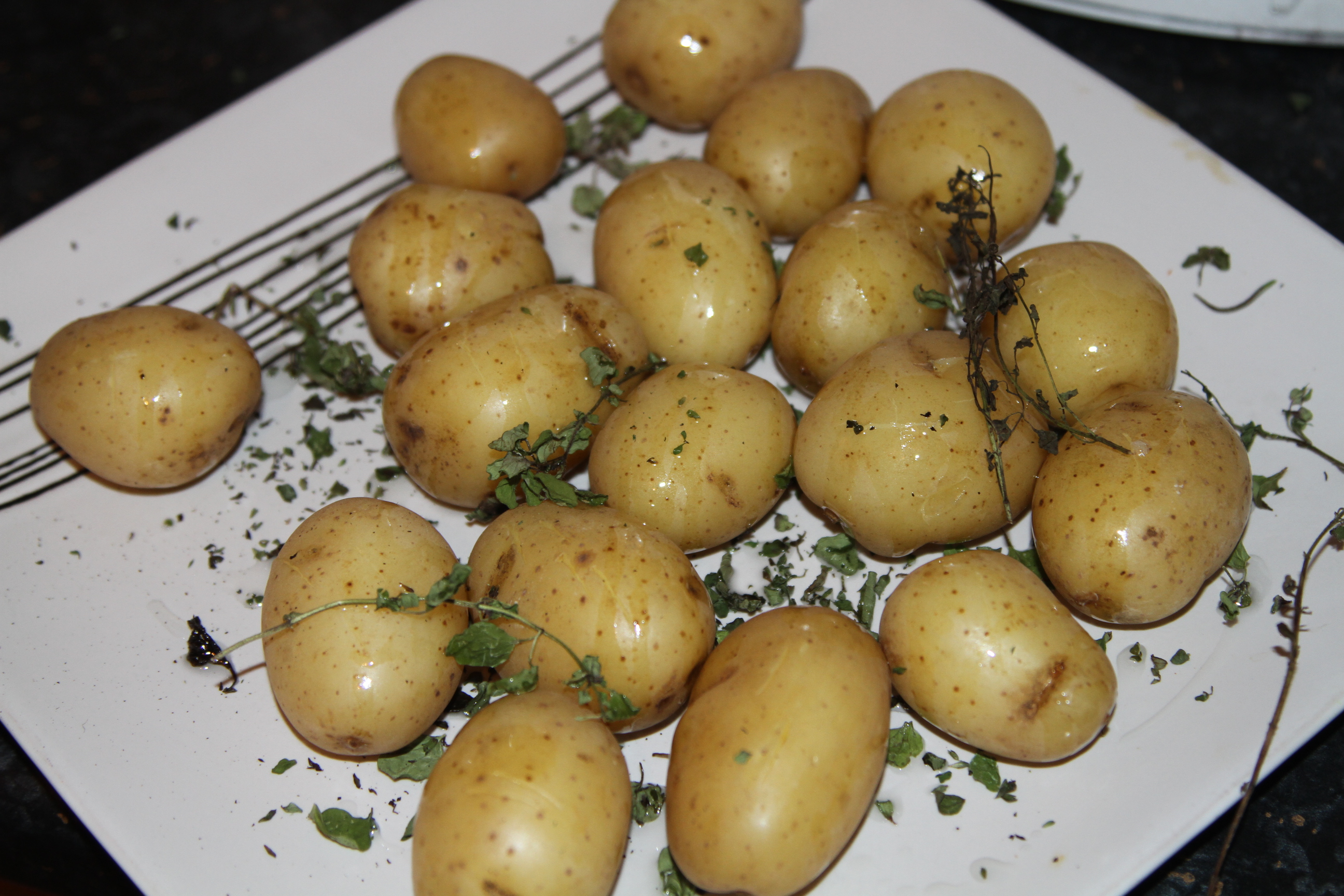 pieczone ziemniaki