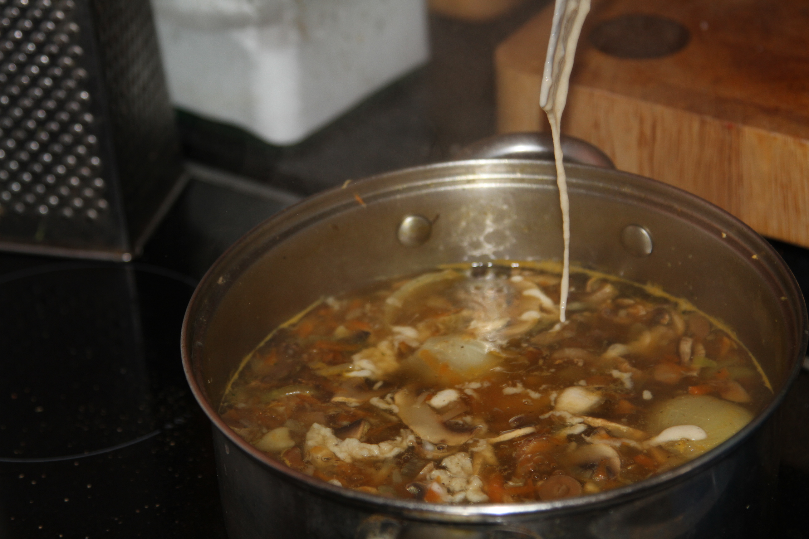 wigilijna zupa grzybowa