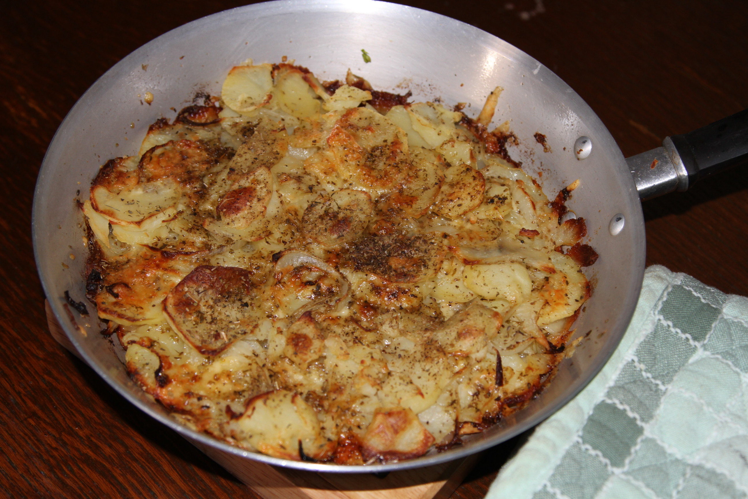 ziemniaki z patelni