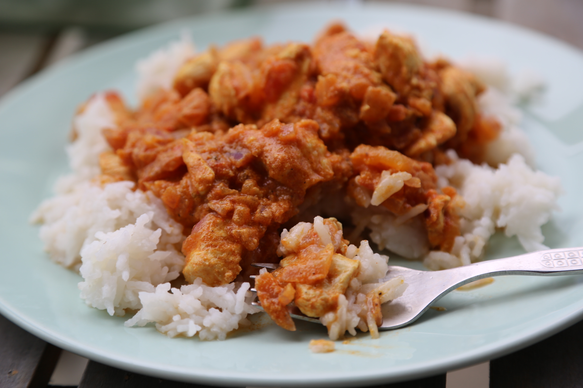 curry z kurczaka